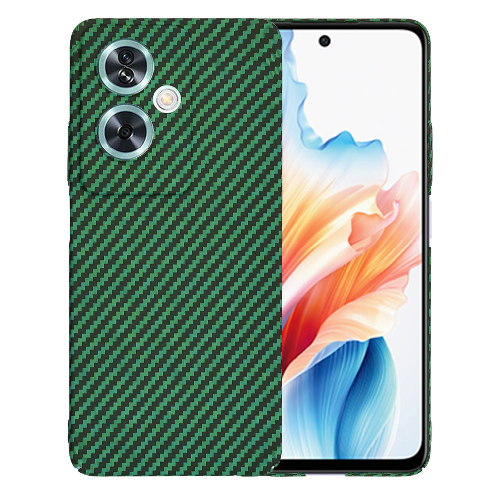 Capa para OnePlus Nord N30 SE / Oppo A79, Techsuit, Carbonite FiberShell, Verde