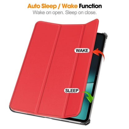 Capa para OnePlus Pad, Techsuit, FoldPro, Vermelha