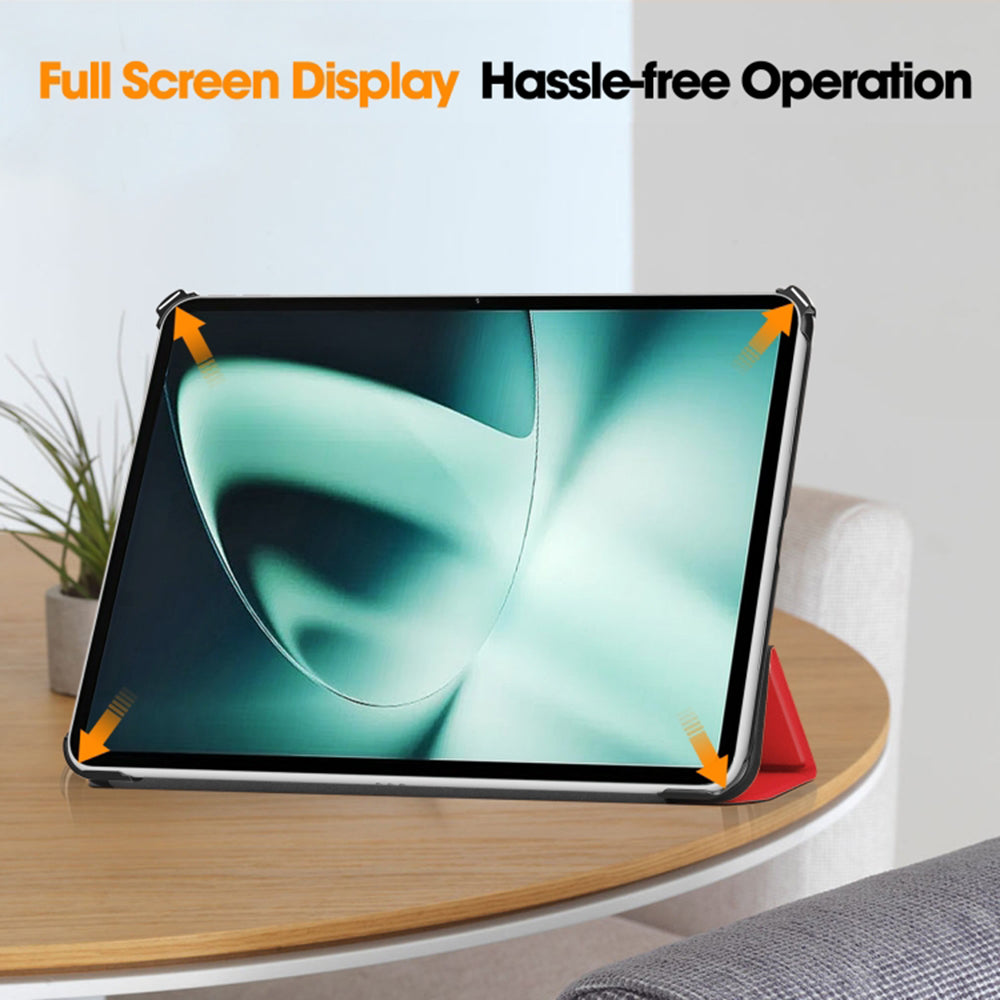 Capa para OnePlus Pad, Techsuit, FoldPro, Vermelha