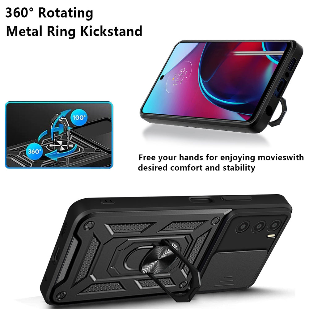 Capa para Oppo A16s / A54s / A16, Techsuit, CamShield, Preta