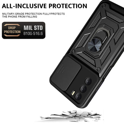Capa para Oppo A16s / A54s / A16, Techsuit, CamShield, Preta