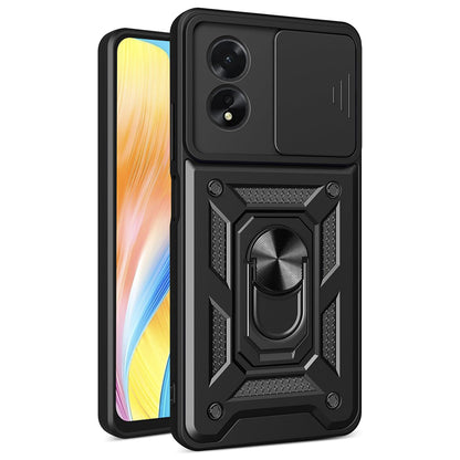 Capa para Oppo A18 / A38, Techsuit, CamShield, Preta