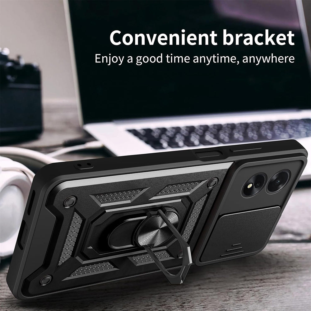 Capa para Oppo A18 / A38, Techsuit, CamShield, Preta