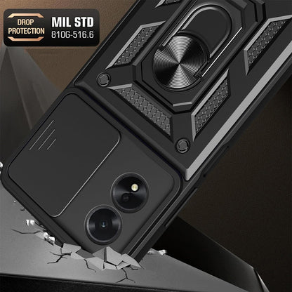 Capa para Oppo A18 / A38, Techsuit, CamShield, Preta