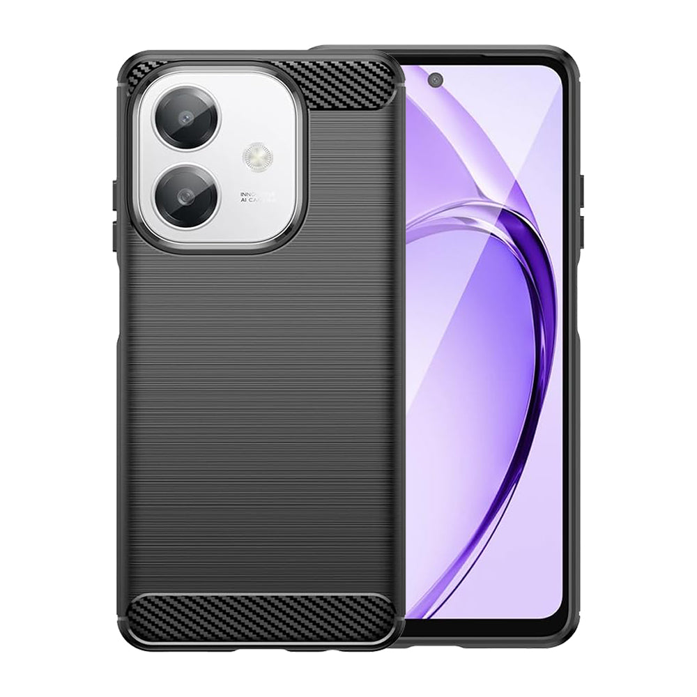 Capa para Oppo A3 4G / A3, Techsuit, Carbono, Preta