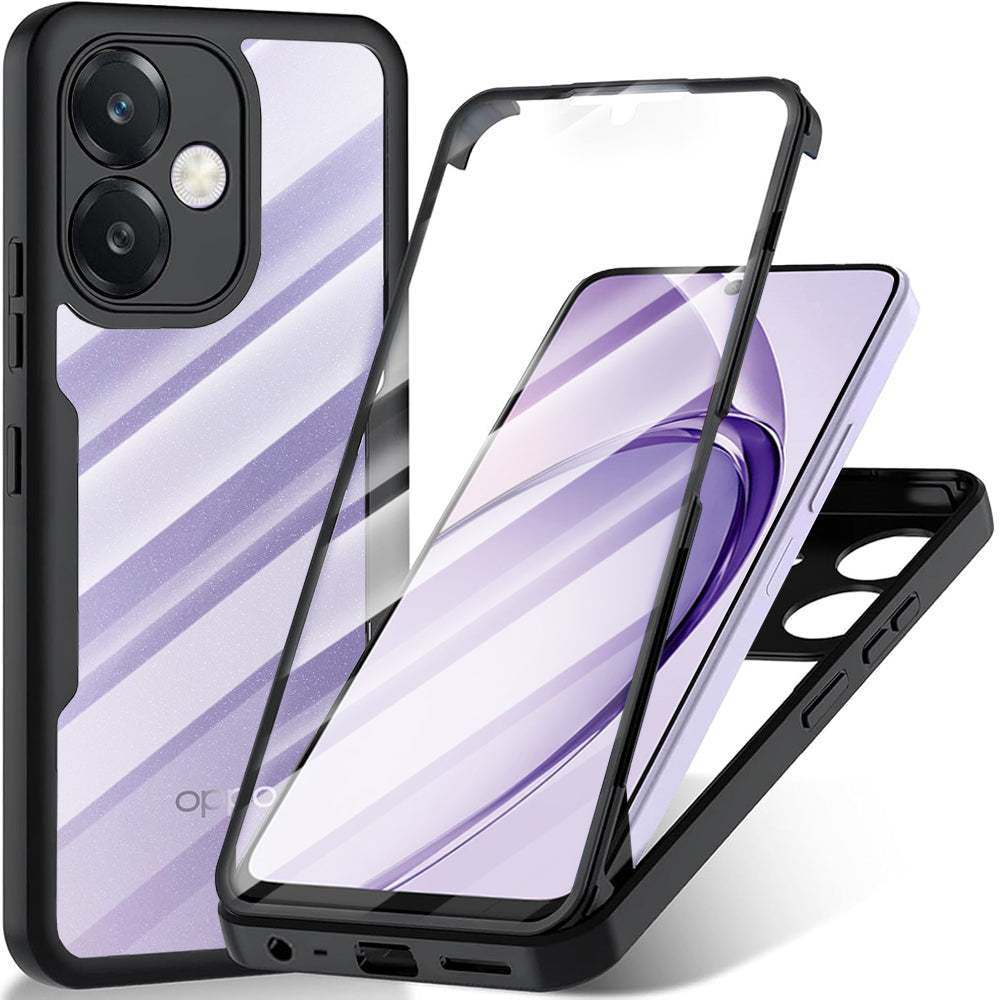Capa para Oppo A3 4G / A3, Techsuit, ColorVerse 360, Preta