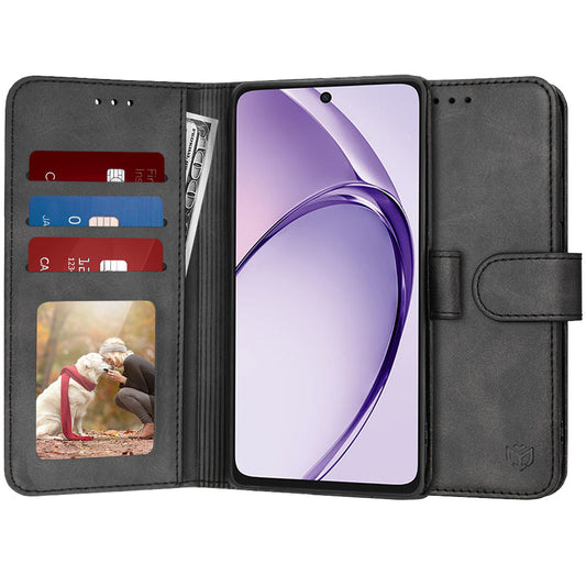 Capa para Oppo A3 4G / A3, Techsuit, Diary Book, Preta