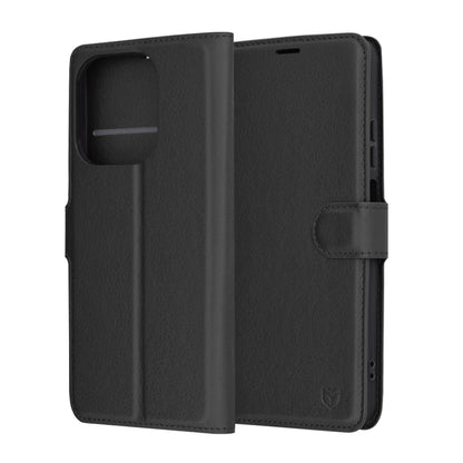 Capa para Oppo A3 4G / A3, Techsuit, Leather Folio, Preta