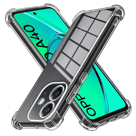 Capa para Oppo A3 4G, Techsuit, Shockproof Clear, Transparente