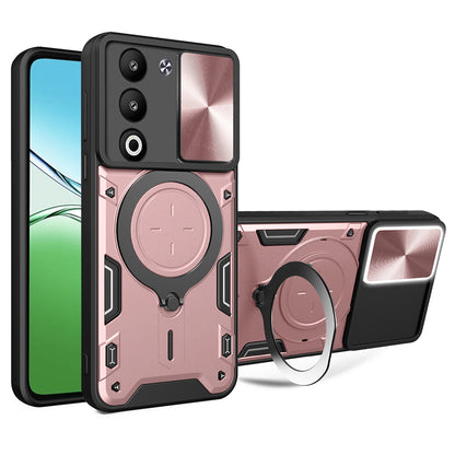 Capa para Oppo A5 4G / A5 5G, Techsuit, CamGuard Pro, Rosa