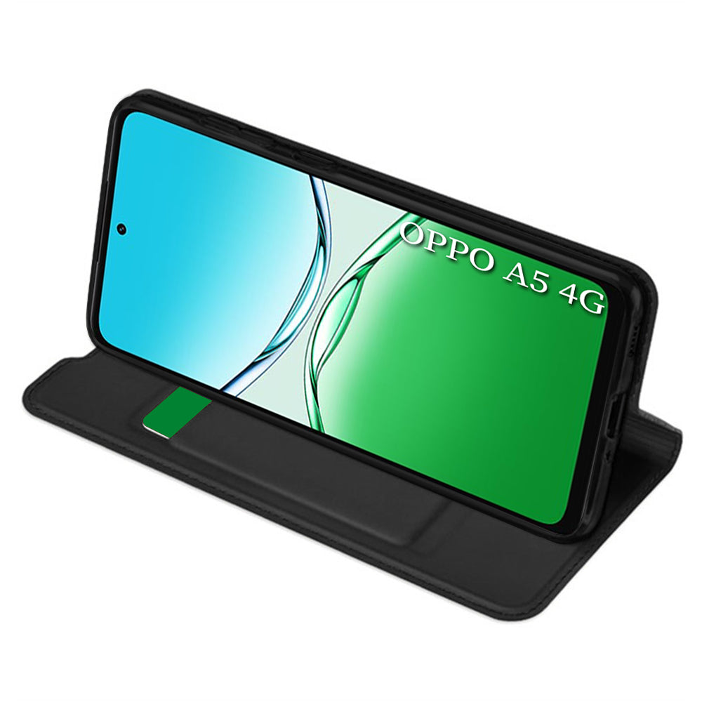 Capa para Oppo A5 4G / A5 5G, Techsuit, Magskin Book, Preta