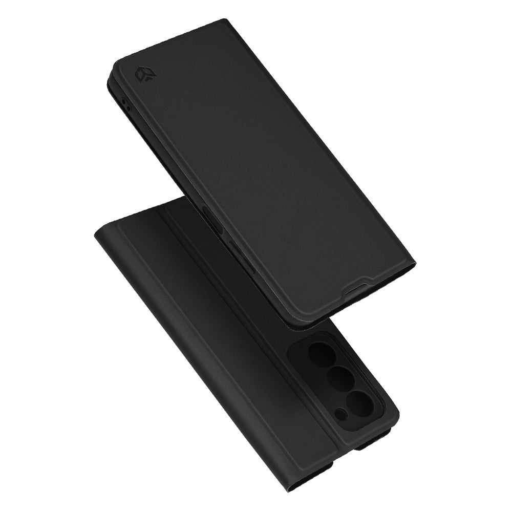 Capa para Oppo A5 4G / A5 5G, Techsuit, Magskin Book, Preta