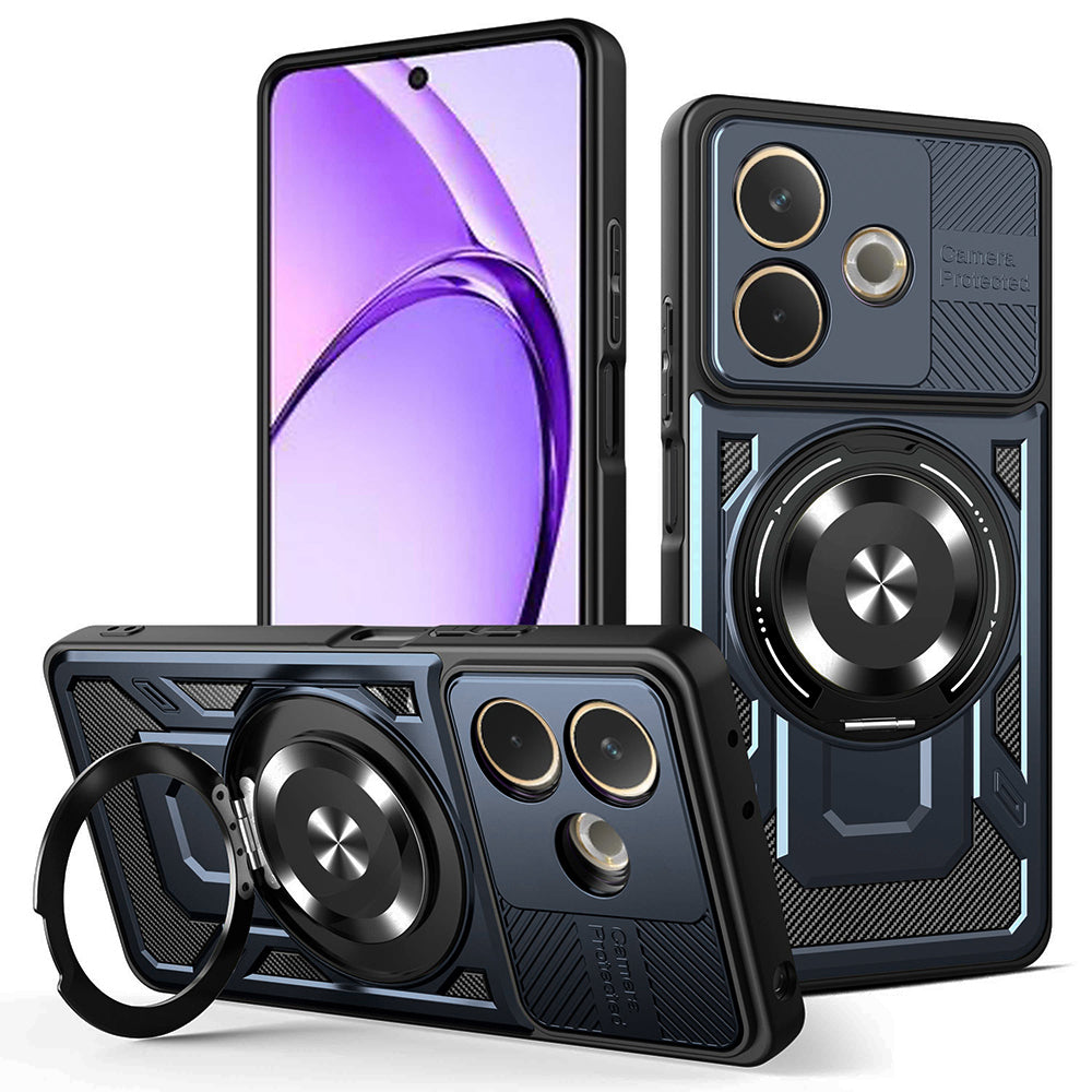 Case for Oppo A5 Pro 4G / A5 Pro, Techsuit, RuggedCam, Blue