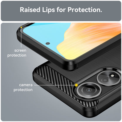 Capa para Oppo A58 4G, Techsuit, Carbono, Preta