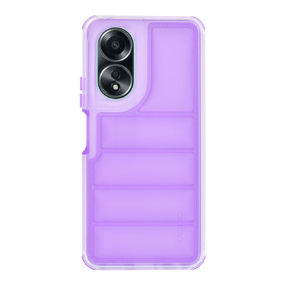 Capa para Oppo A58 4G, Techsuit, Wave Shield, Roxo