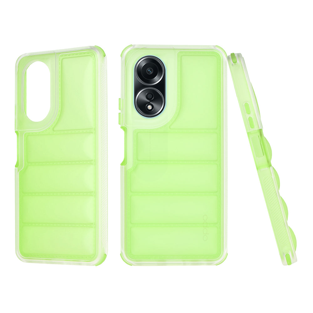 Capa para Oppo A58 4G, Techsuit, Wave Shield, Verde