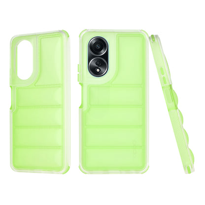 Capa para Oppo A58 4G, Techsuit, Wave Shield, Verde