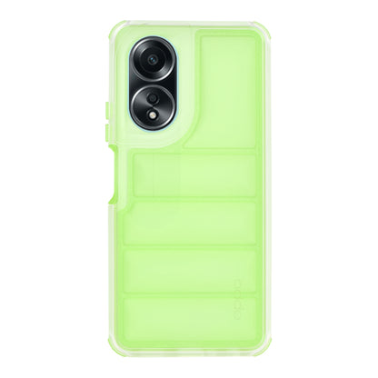 Capa para Oppo A58 4G, Techsuit, Wave Shield, Verde