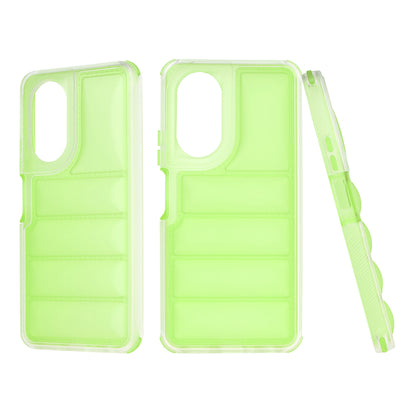 Capa para Oppo A58 4G, Techsuit, Wave Shield, Verde