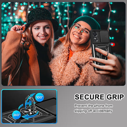 Capa para Oppo A58 5G / A78 5G, Techsuit, CamShield, Preta