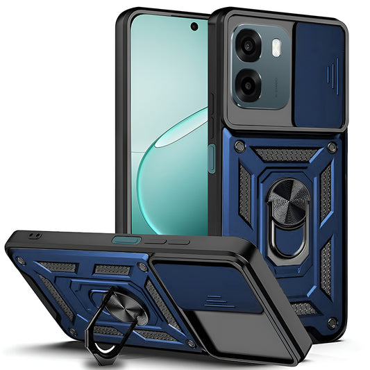 Capa para Oppo A6 4G, Techsuit, CamShield, Azul