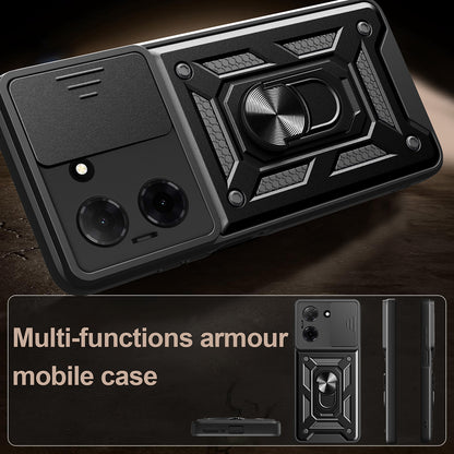 Capa para Oppo A6 4G, Techsuit, CamShield, Preta