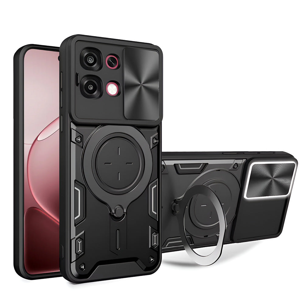 Capa para Oppo A6 Pro 5G / A6 Pro 4G, Techsuit, CamGuard Pro, Preta
