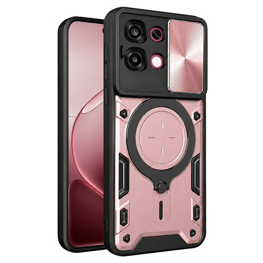 Capa para Oppo A6 Pro 5G / A6 Pro 4G, Techsuit, CamGuard Pro, Rosa Dourado