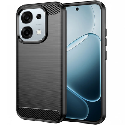 Capa para Oppo A6 Pro 5G / A6 Pro 4G, Techsuit, Carbono, Preta