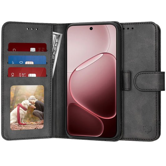 Capa para Oppo A6 Pro 5G / A6 Pro 4G, Techsuit, Diary Book, Preta