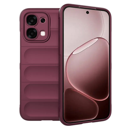 Capa para Oppo A6 Pro 5G / A6 Pro 4G, Techsuit, Magic Shield, Vinho