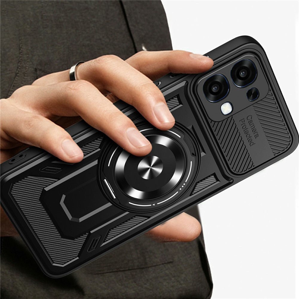 Capa para Oppo A6 Pro 5G / A6 Pro 4G, Techsuit, RuggedCam, Azul