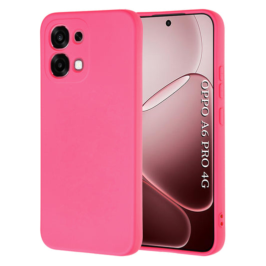 Capa para Oppo A6 Pro 5G / A6 Pro 4G, Techsuit, SoftFlex, Rosa Escuro