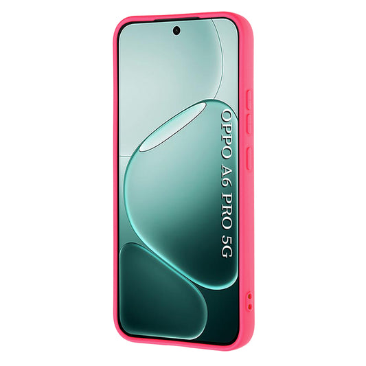 Capa para Oppo A6 Pro 5G / A6 Pro 4G, Techsuit, SoftFlex, Rosa Escuro