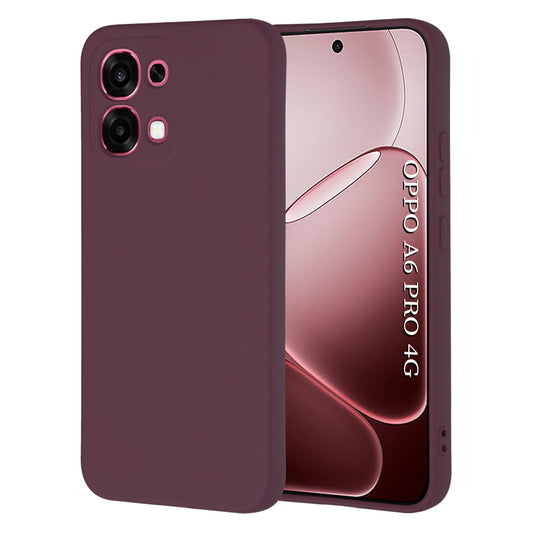 Capa para Oppo A6 Pro 5G / A6 Pro 4G, Techsuit, SoftFlex, Vinho