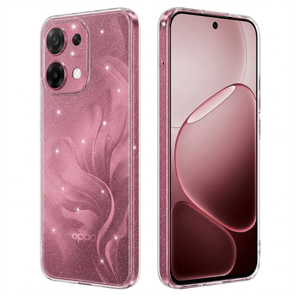 Capa para Oppo A6 Pro 5G / A6 Pro 4G, Techsuit, SparkleSkin, Transparente