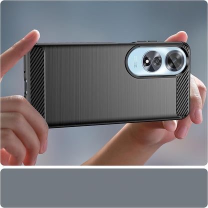 Capa para Oppo A60, Techsuit, Carbono, Preta