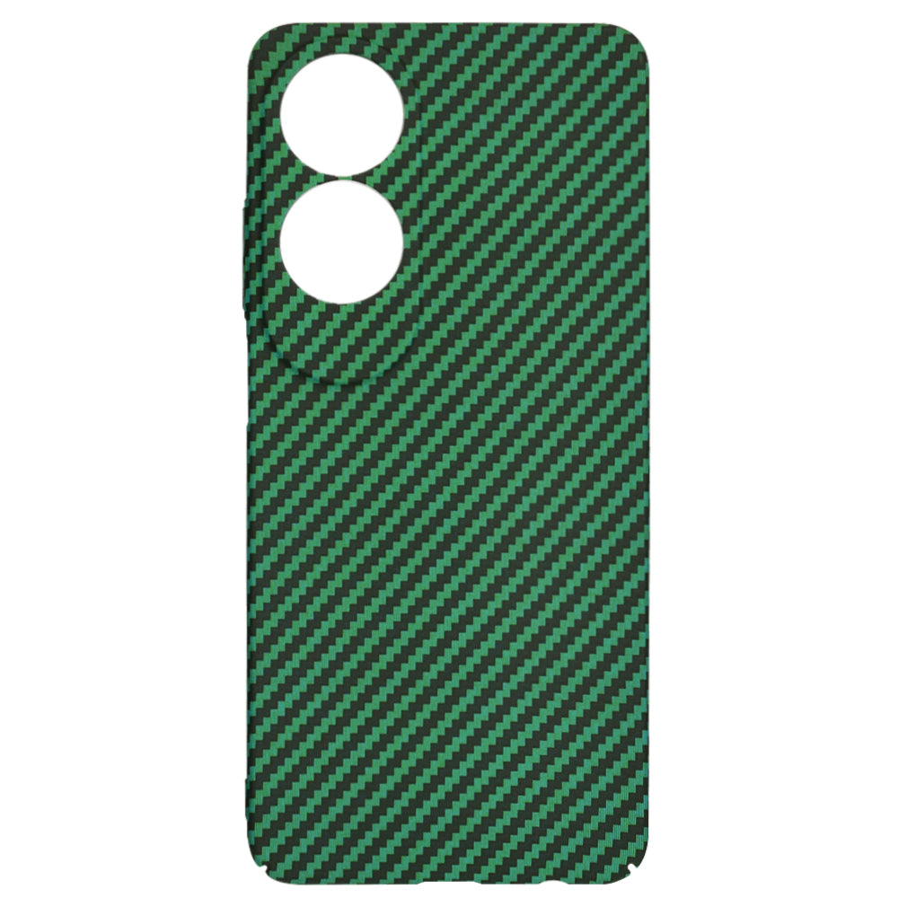 Capa para Oppo A60, Techsuit, Carbonite FiberShell, Verde