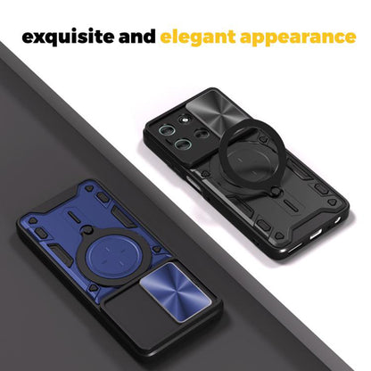 Capa para Oppo A6k 4G / A6x 4G / A6x / A6 4G, Techsuit, CamGuard Pro, Azul