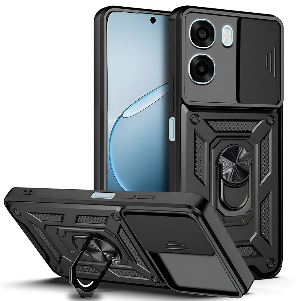 Capa para Oppo A6x 4G / A6x, Techsuit, CamShield, Preta
