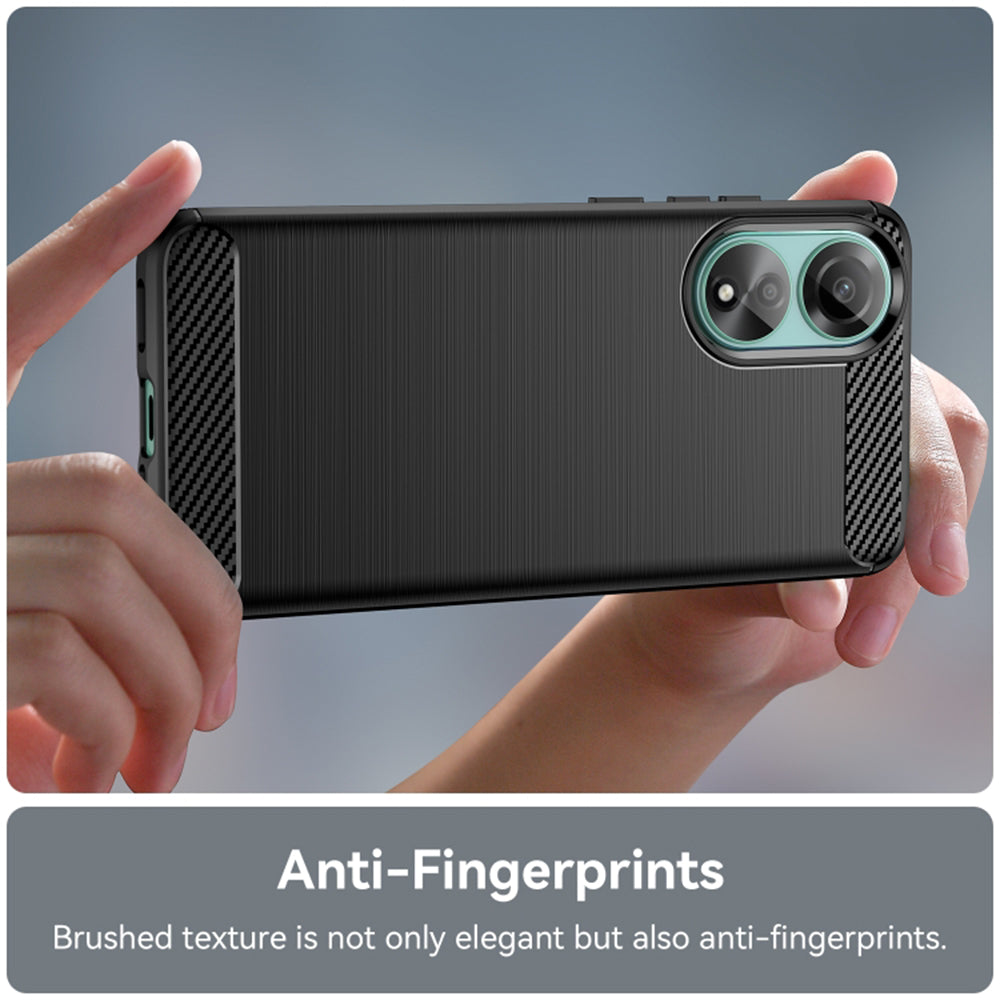 Capa para Oppo A78 4G, Techsuit, Carbono, Preta
