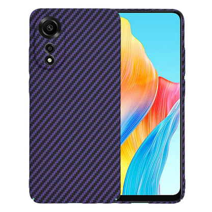 Capa para Oppo A78 4G, Techsuit, Carbonite FiberShell, Roxo