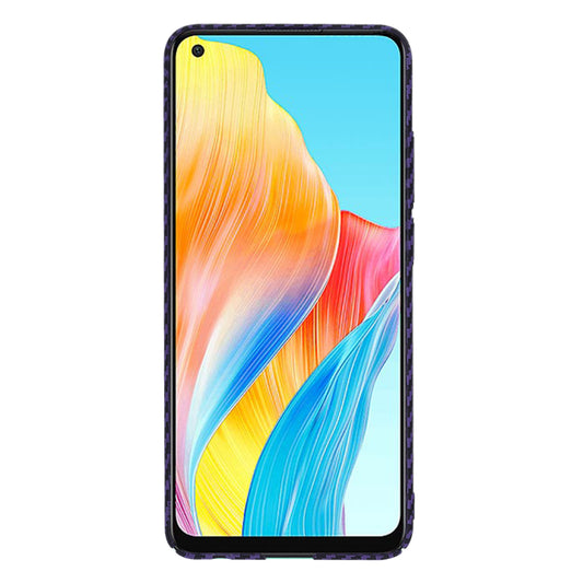 Capa para Oppo A78 4G, Techsuit, Carbonite FiberShell, Roxo