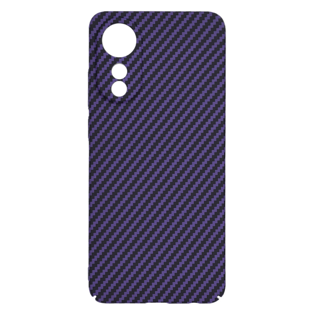 Capa para Oppo A78 4G, Techsuit, Carbonite FiberShell, Roxo