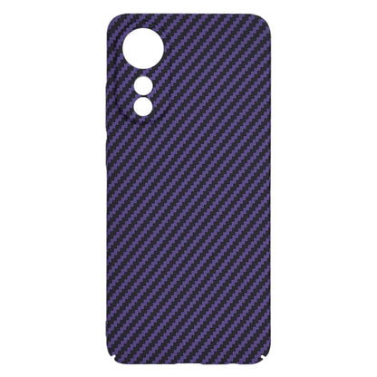 Capa para Oppo A78 4G, Techsuit, Carbonite FiberShell, Roxo