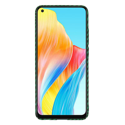 Capa para Oppo A78 4G, Techsuit, Carbonite FiberShell, Verde