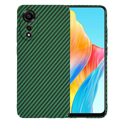 Capa para Oppo A78 4G, Techsuit, Carbonite FiberShell, Verde