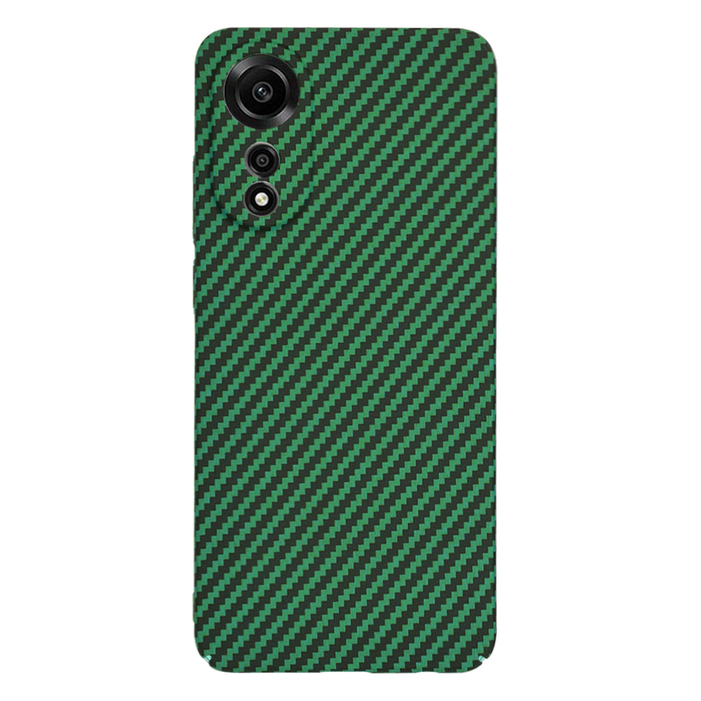 Capa para Oppo A78 4G, Techsuit, Carbonite FiberShell, Verde