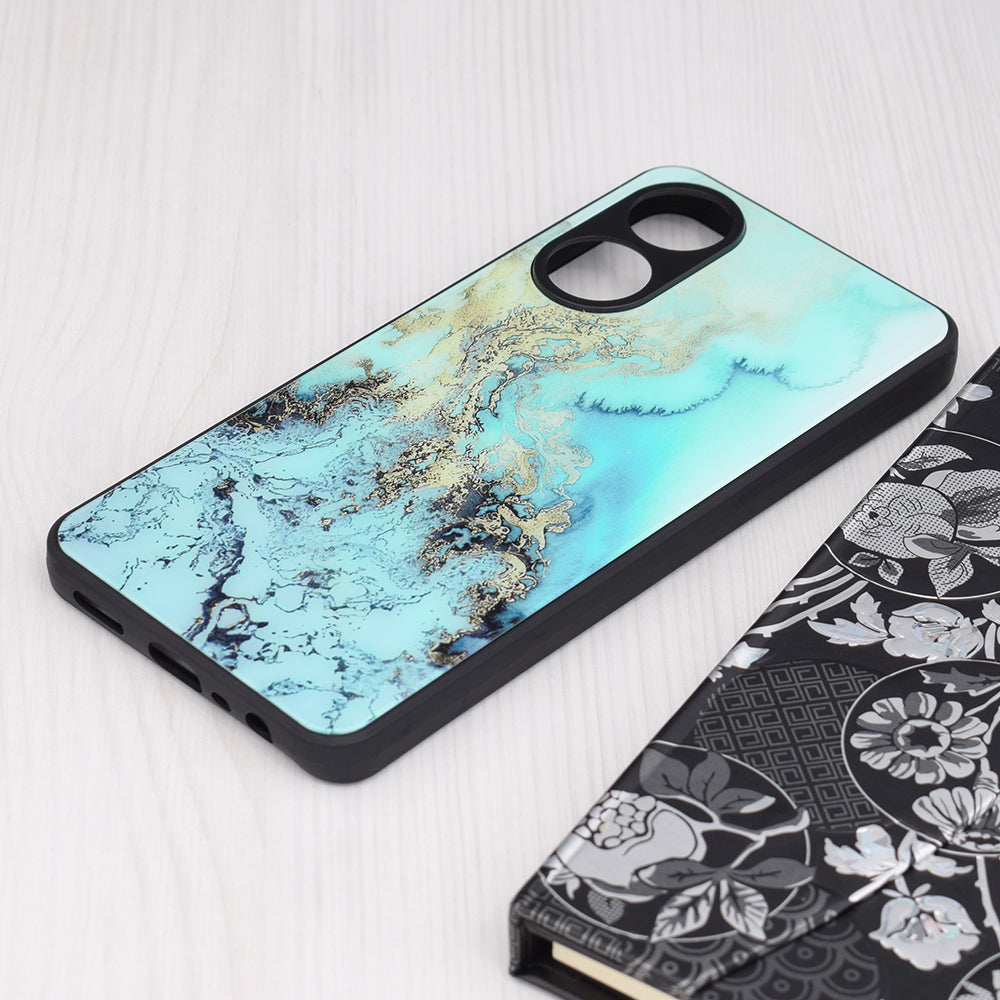 Capa para Oppo A78 4G, Techsuit, Glaze, Azul