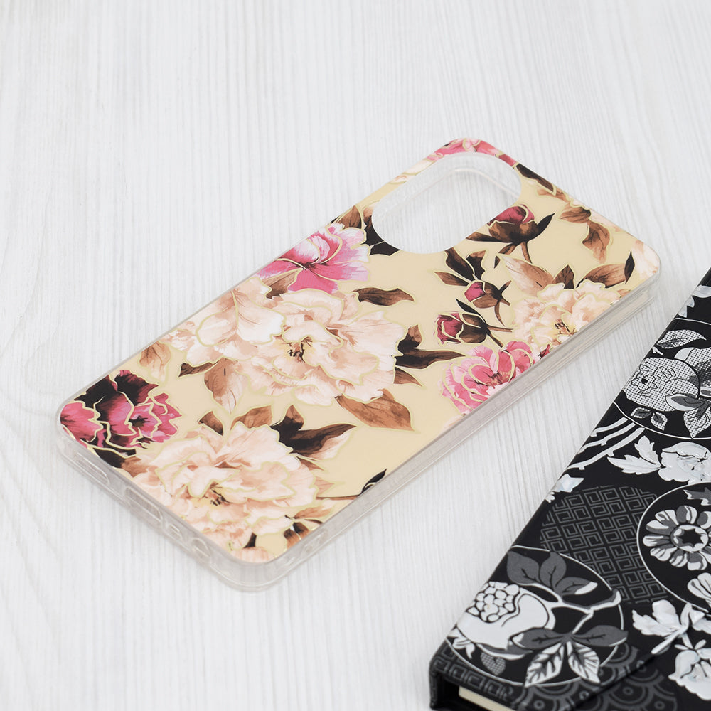 Capa para Oppo A78 4G, Techsuit, Marble, Bege